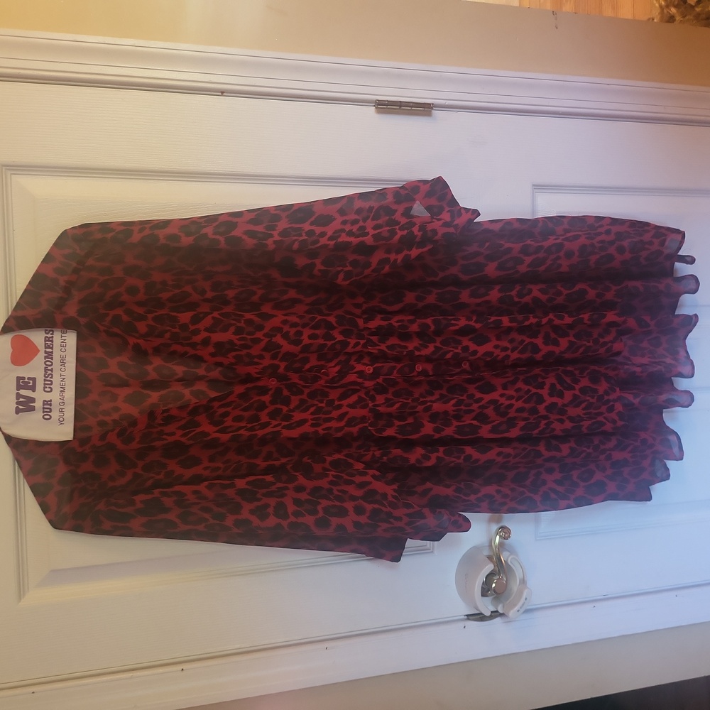 TORRID SIZE 4 LEOPARD TUNIC